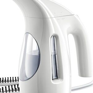White handheld Steamer